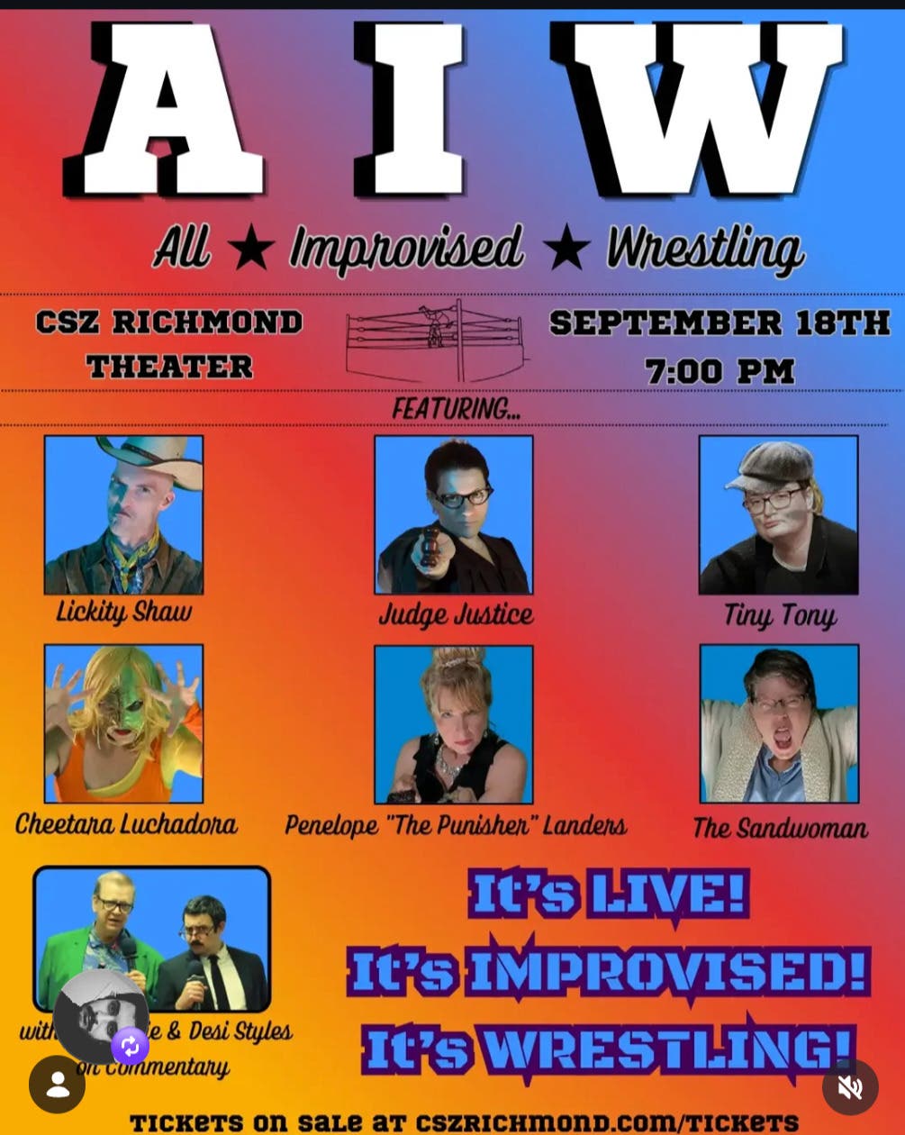 AIW - All Improvised Wrestling