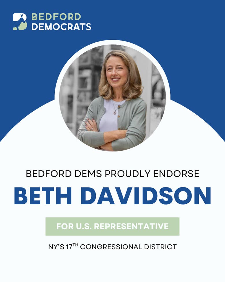 Bedford Democratic Committee endorses Beth Davidson