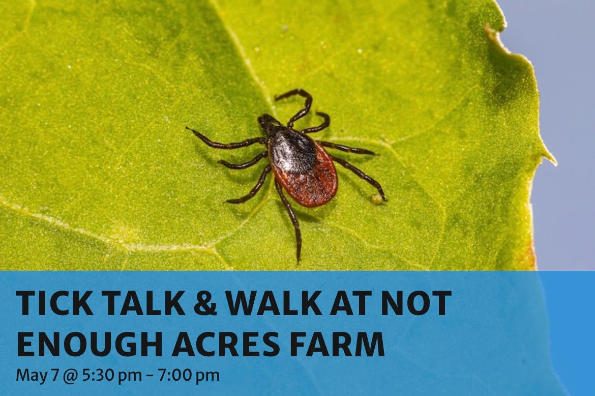 Tick Talk & Walk at Not Enough Acres Farm