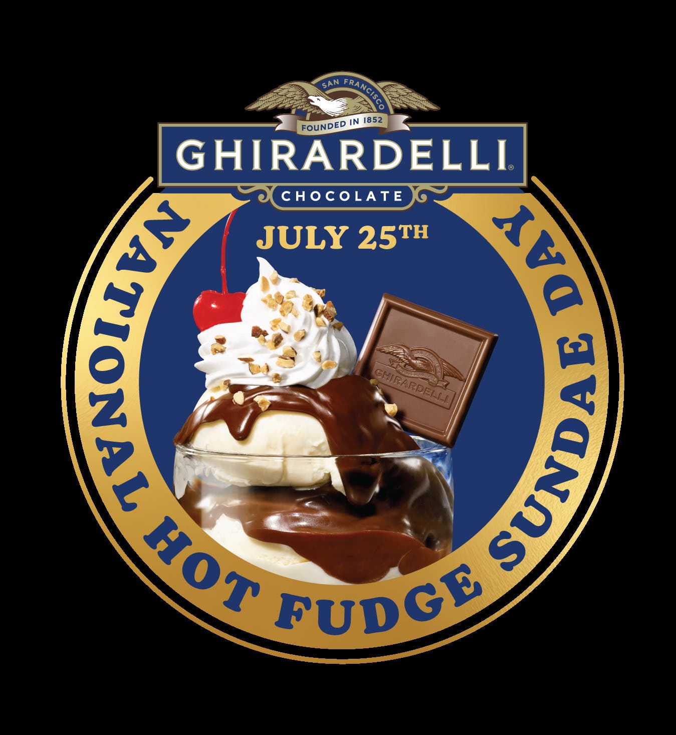 Ghirardelli National Hot Fudge Sundae Day
