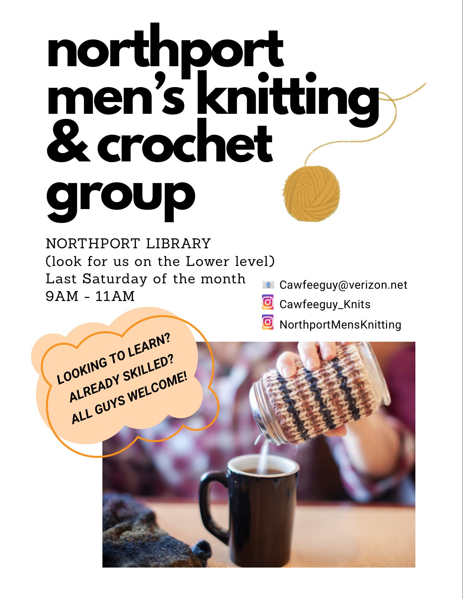 Northport Men’s Knitting & Crochet