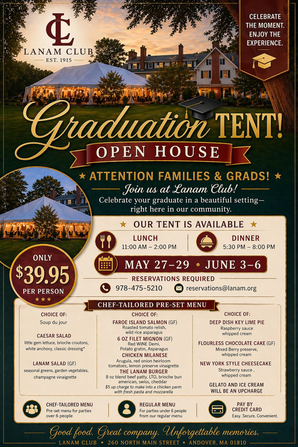 Graduation Parties - Open House