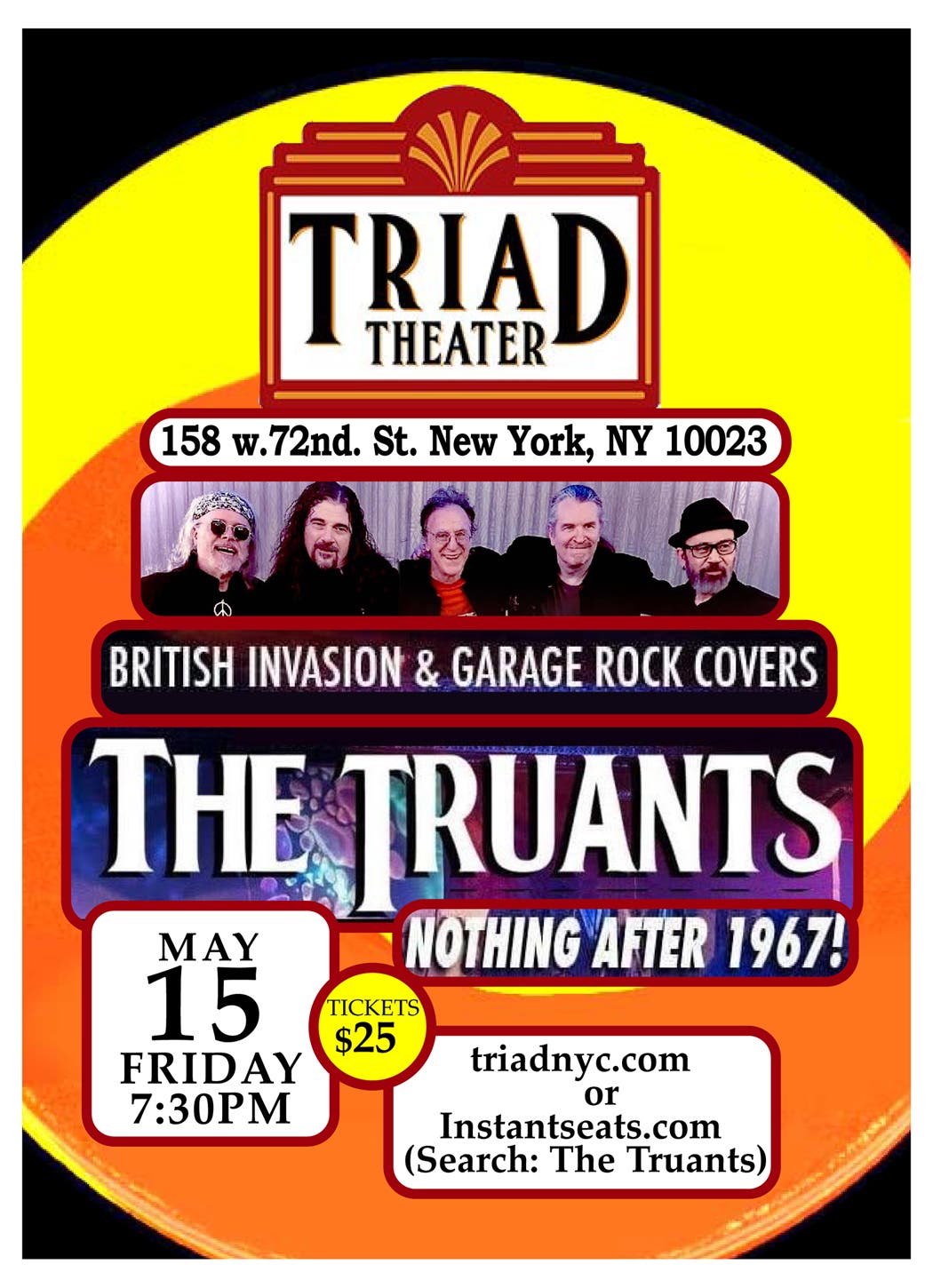 THE TRUANTS - Nothing after 1967!