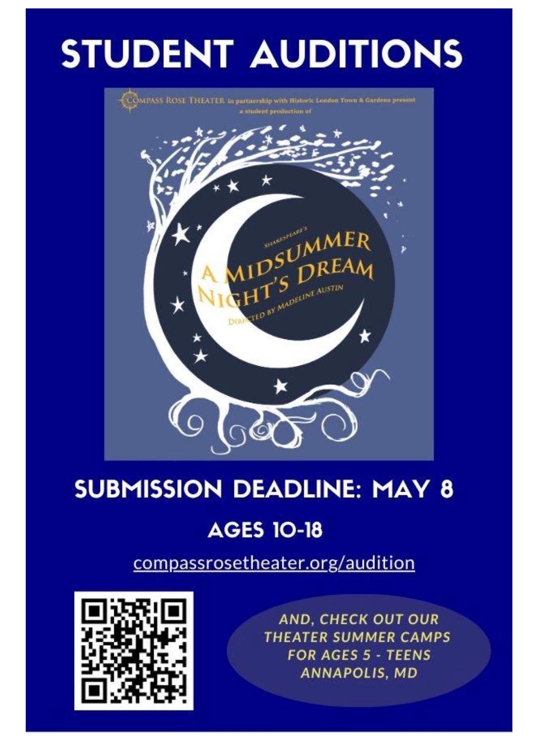 A Midsummer Night's Dream Student Auditions