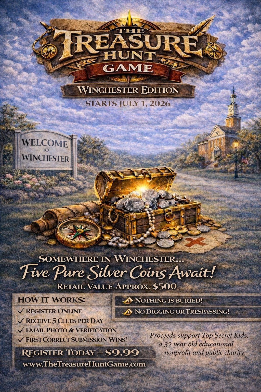 Winchester Treasure Hunt Game