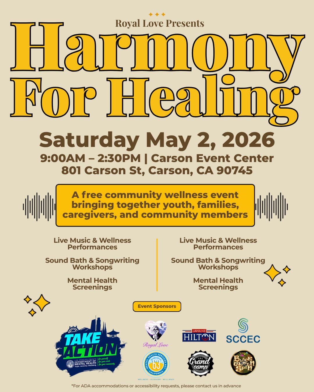 Harmony For Healing