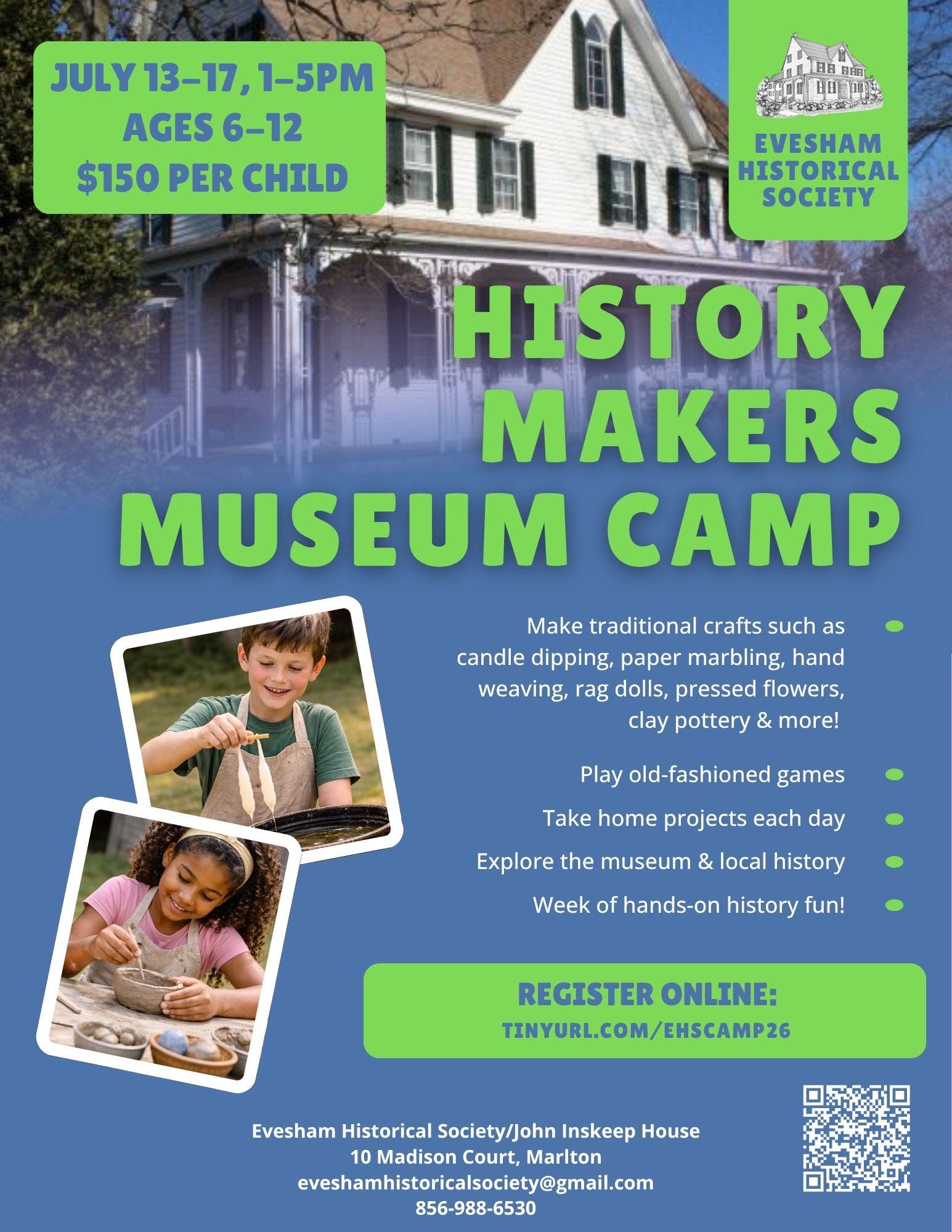 History Makers Museum Camp
