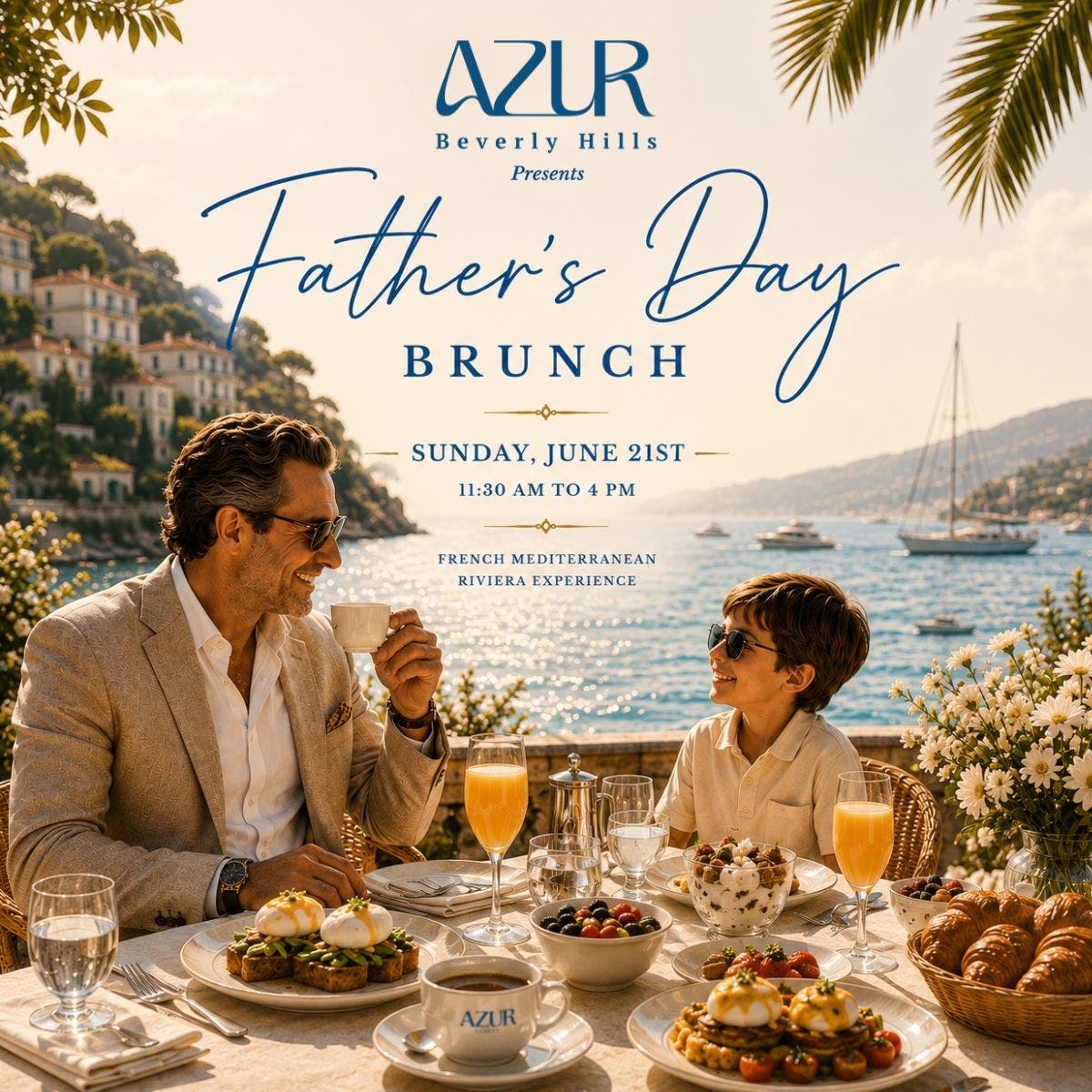 Father’s Day Brunch at Azur Beverly Hills