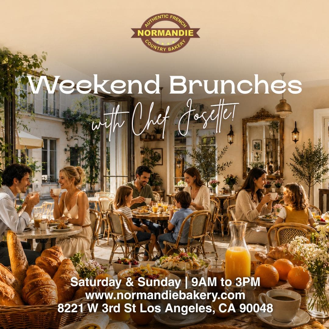 Weekend Brunches with Chef Josette 🥐🇫🇷