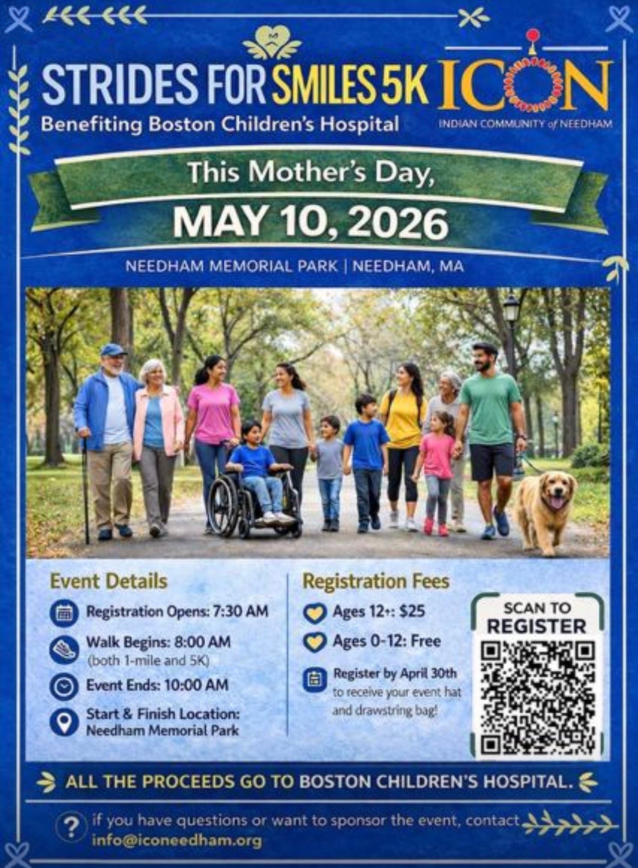 Strides for Smiles Mother’s Day Walkathon