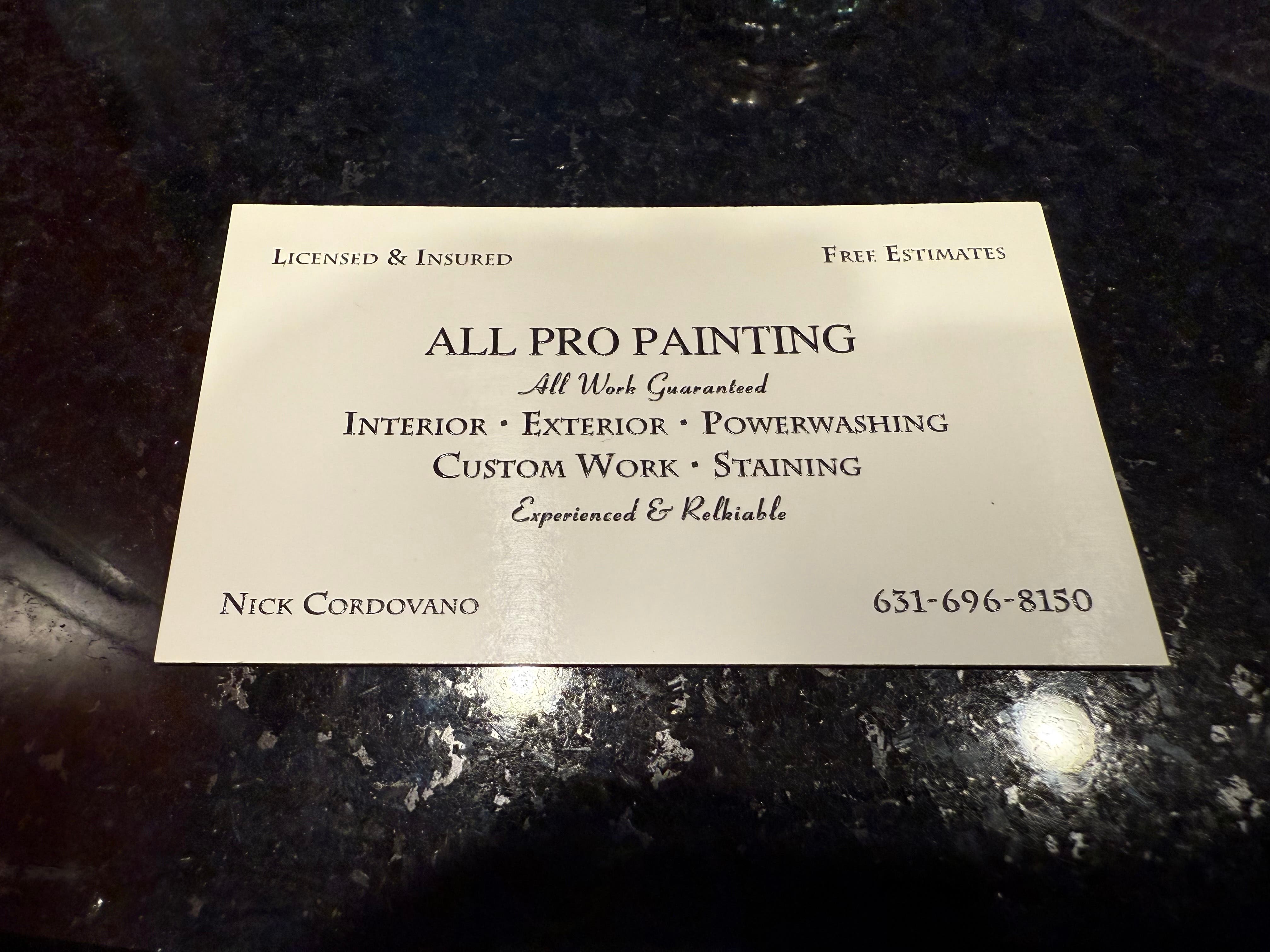 Painting - Interior and Exterior 