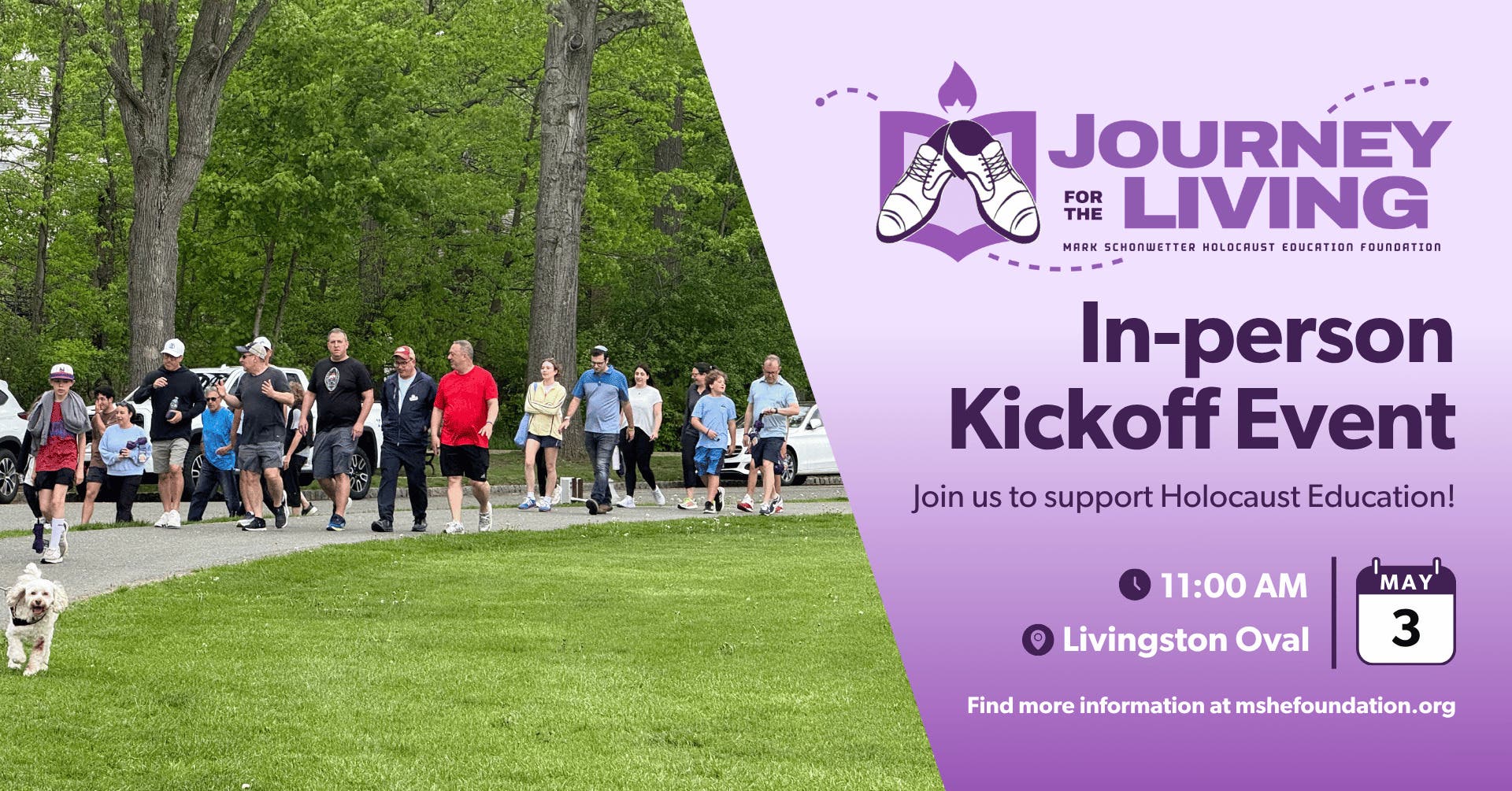 Journey For The Living 2026 Kickoff Walk