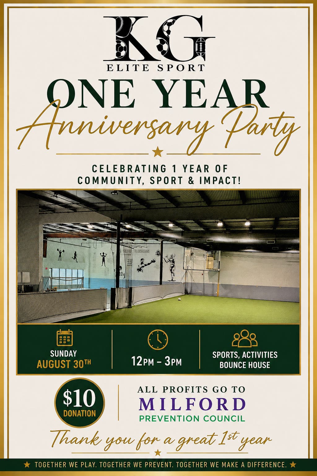 KG Elite Sport One Year Anniversary Party