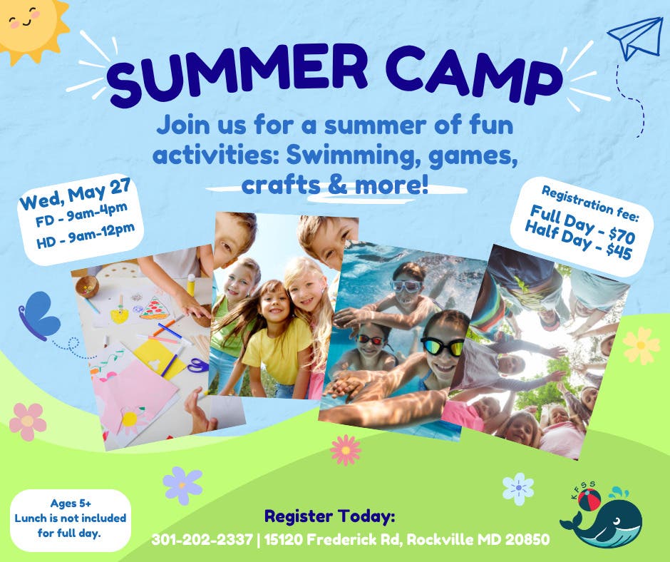 Kids First Swim Schools Rockville Day Camp