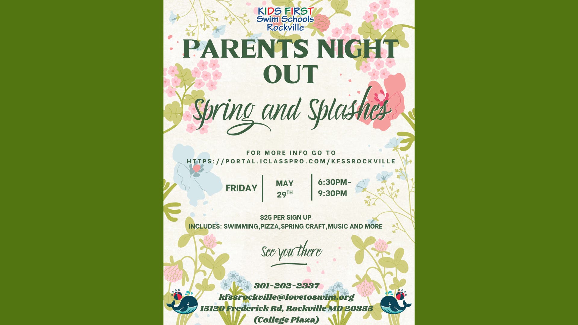 Parents Night Out: Spring And Splashes