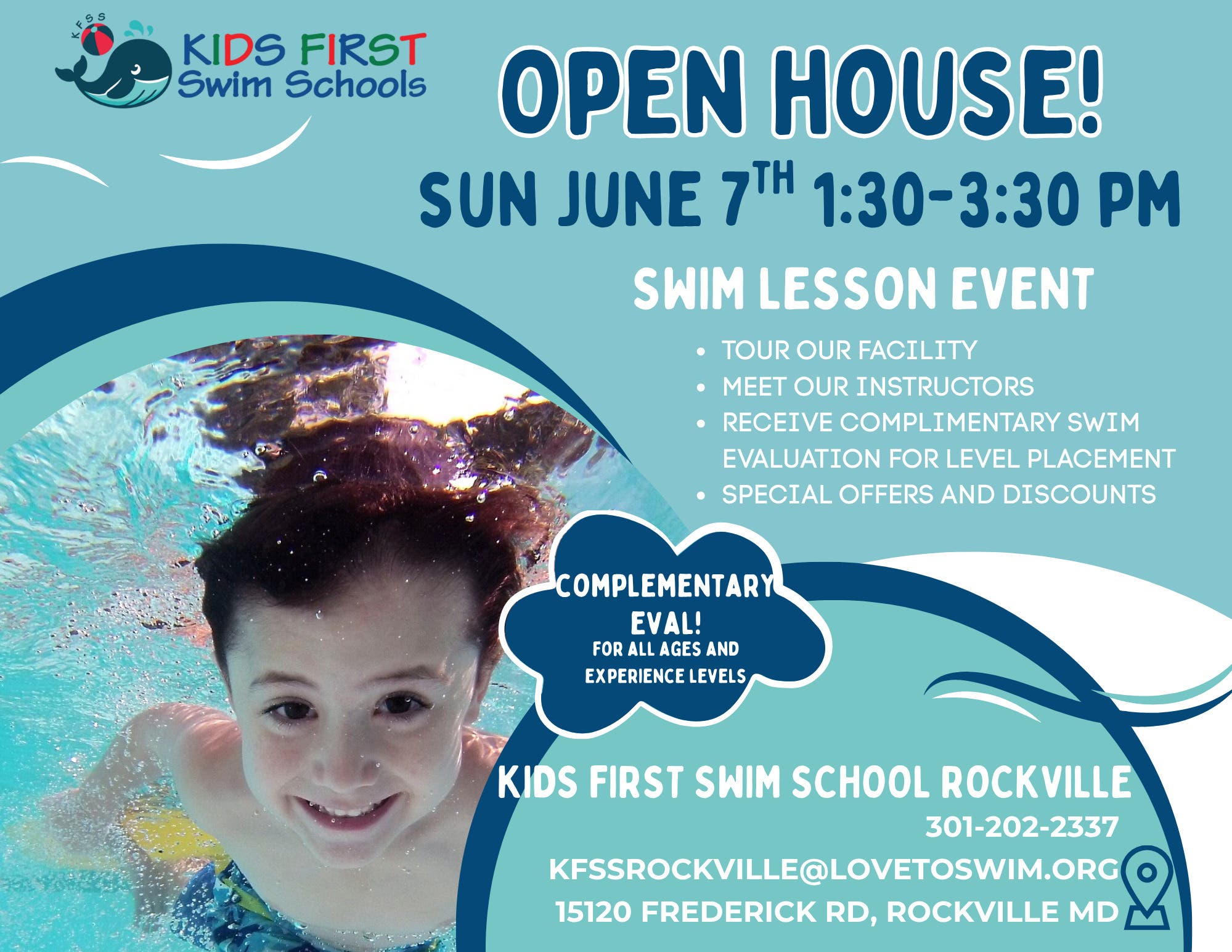 Kids First Swim Schools Open House