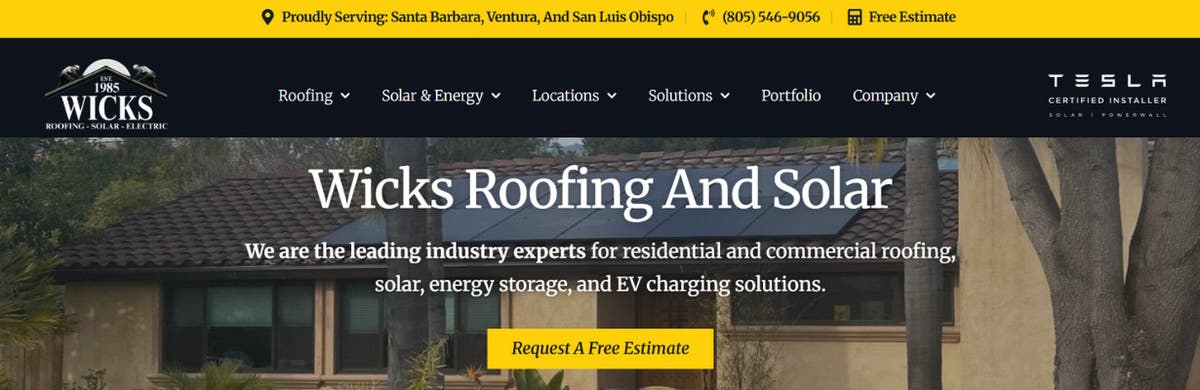 Wicks Roofing and Solar