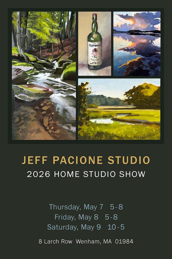Jeff Pacione 2026 Home Studio Art Show