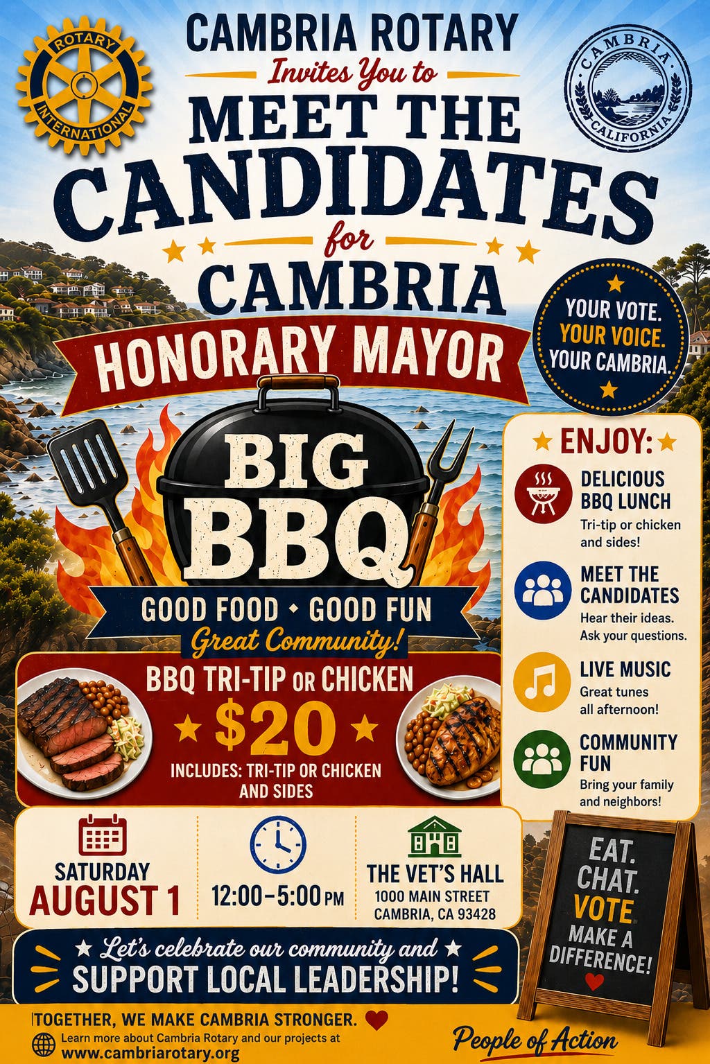 Meet the Candidates BIG BBQ