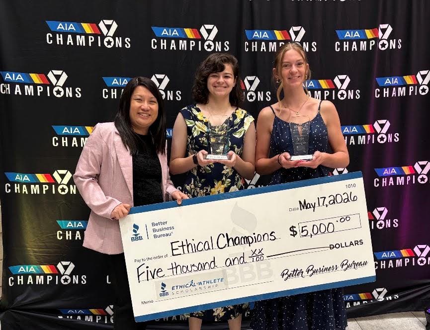Arizona's Most Ethical Student-Athletes Honored with BBB Champion Scholarships