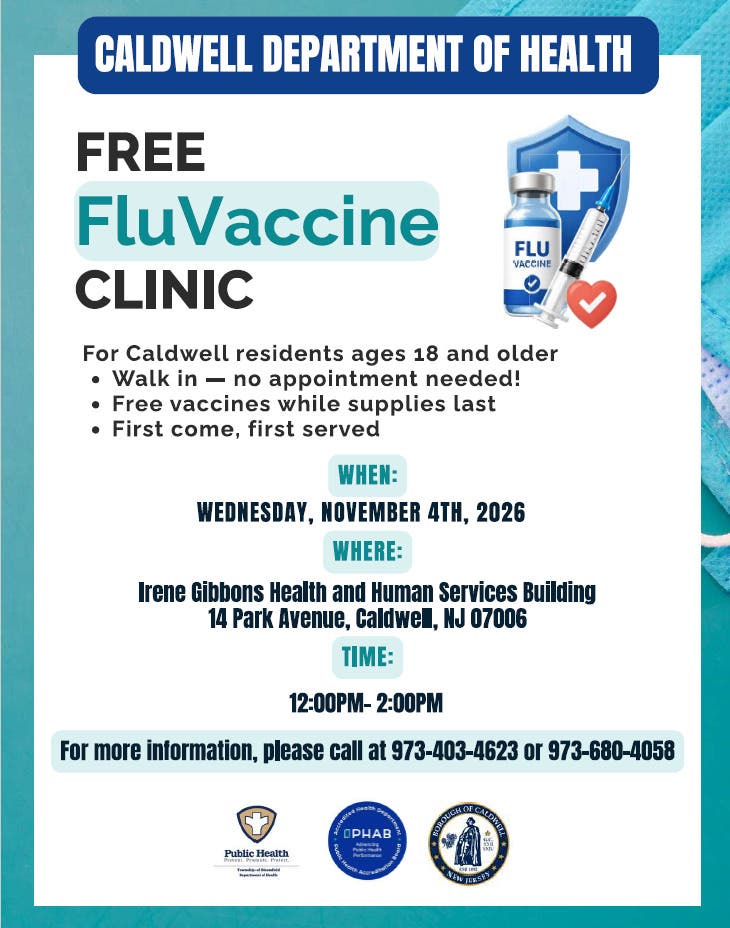 Free Flu Vaccine Clinic*** 12-2PM