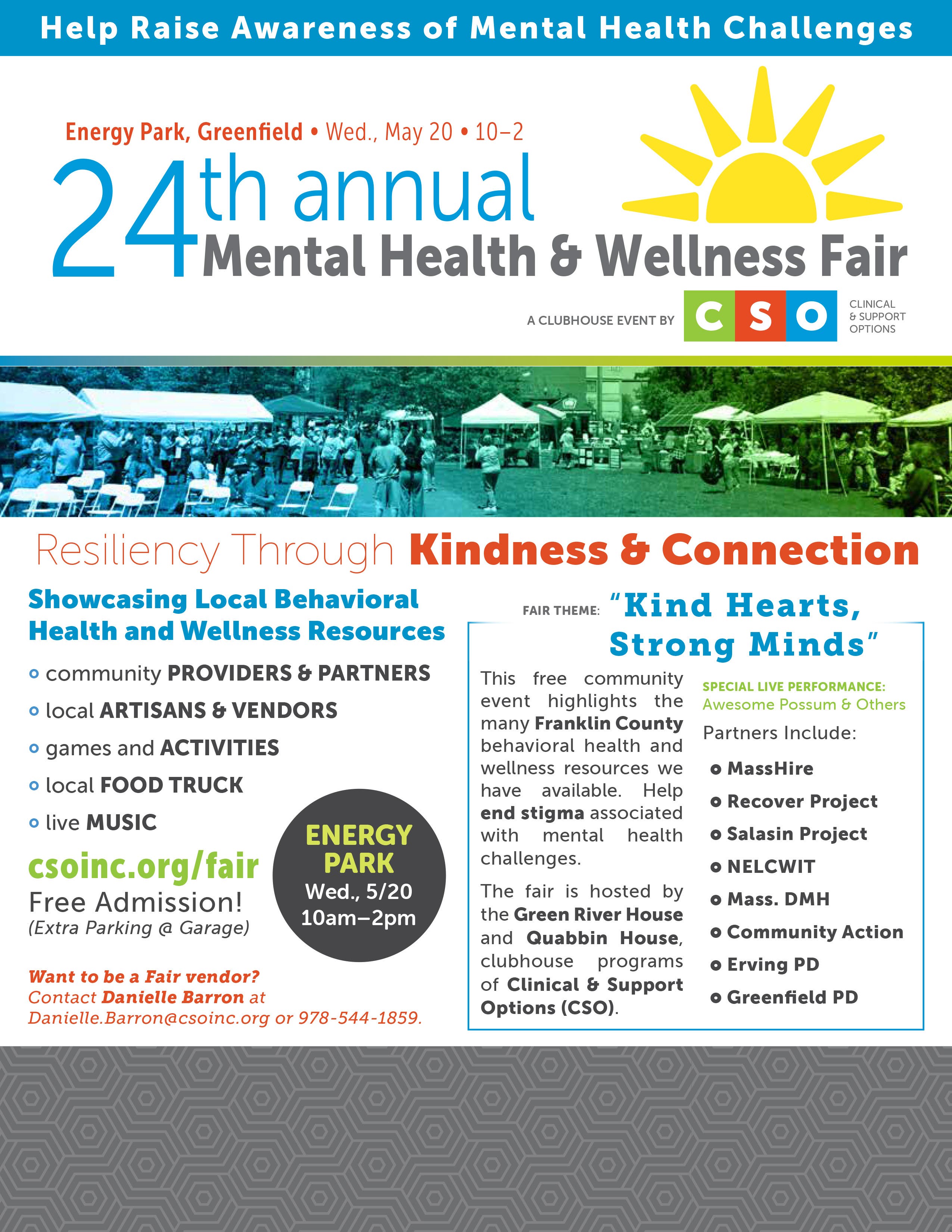24th Annual Mental Health & Wellness Fair in Greenfield