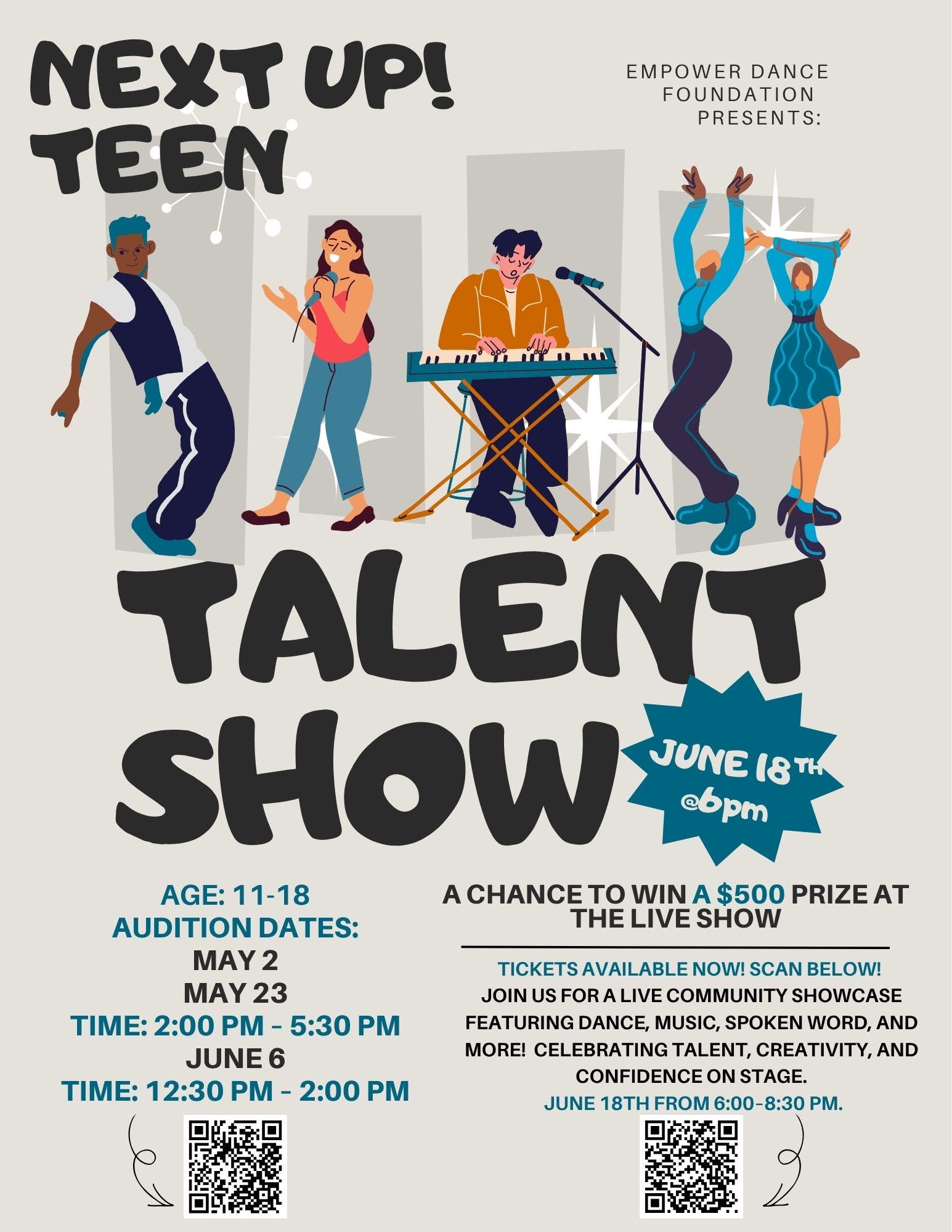Next Up! Teen Talent Show