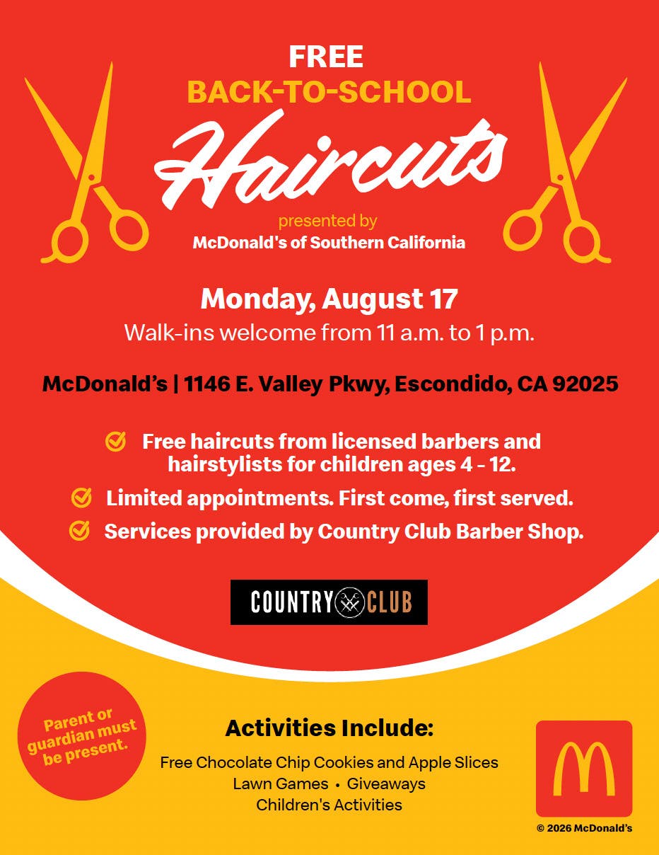 Free Back-to-School Haircuts 