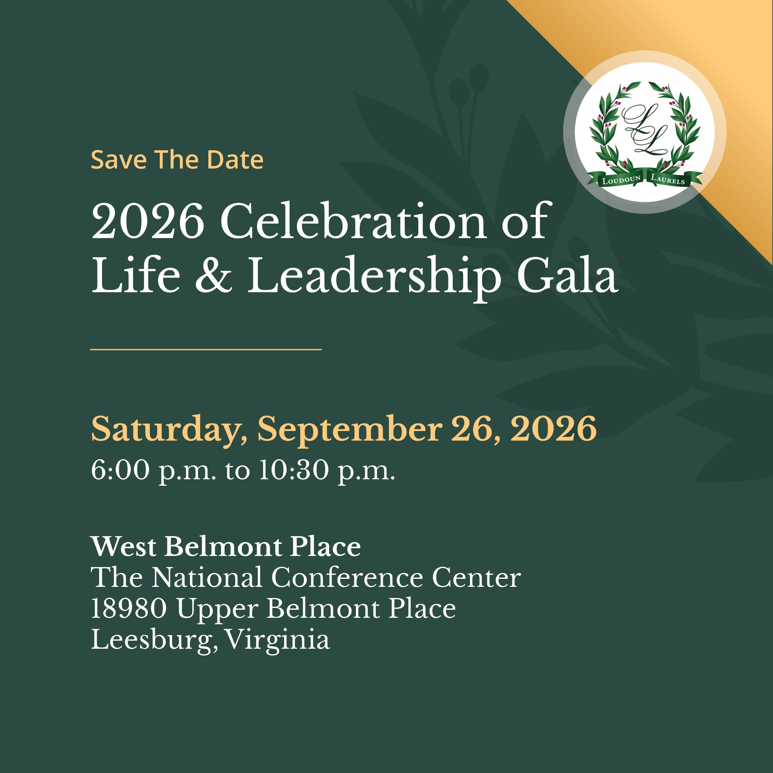 Celebration of Life & Leadership Gala