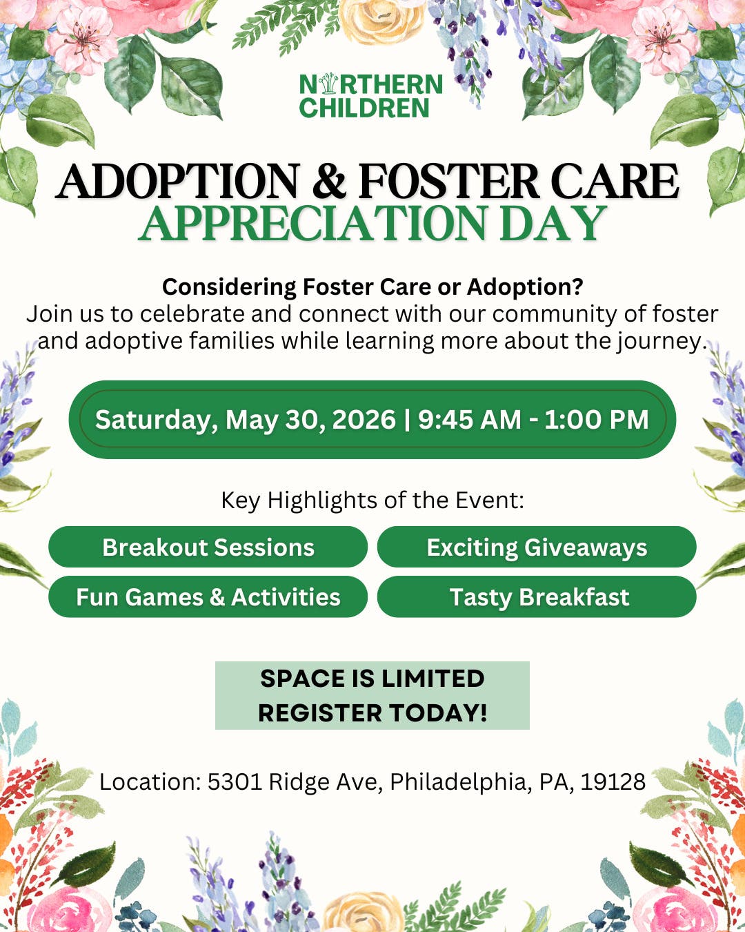 Northern Children's Services Adoption & Foster Care Appreciation Day
