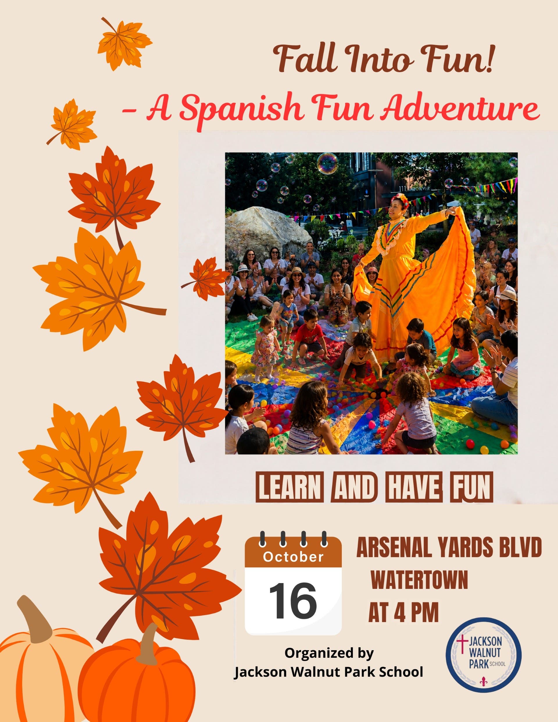 Fall into Fun - A Spanish Fun Adventure for Kids
