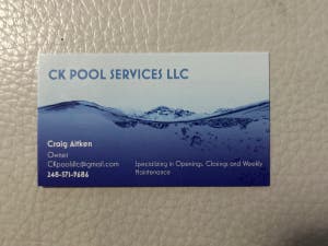 C K Pool Services LLC