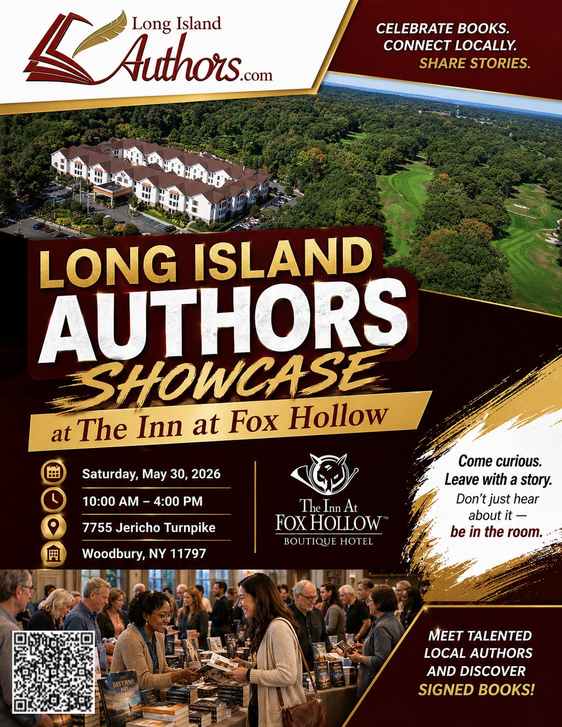 Long Island Authors Showcase at The Inn at Fox Hollow