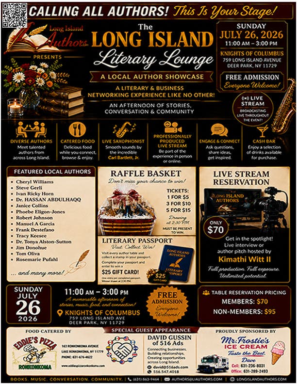 The Long Island Literary Lounge