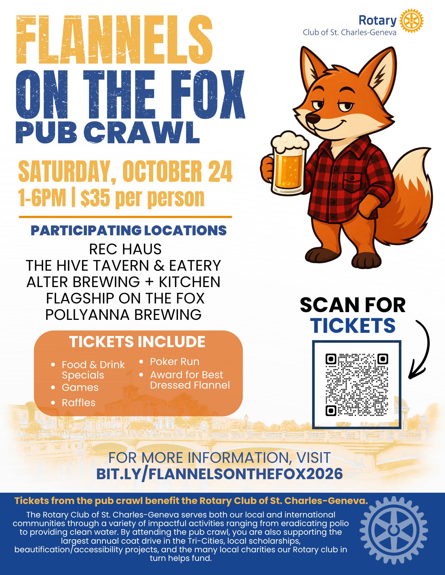 Flannels on the Fox Pub Crawl