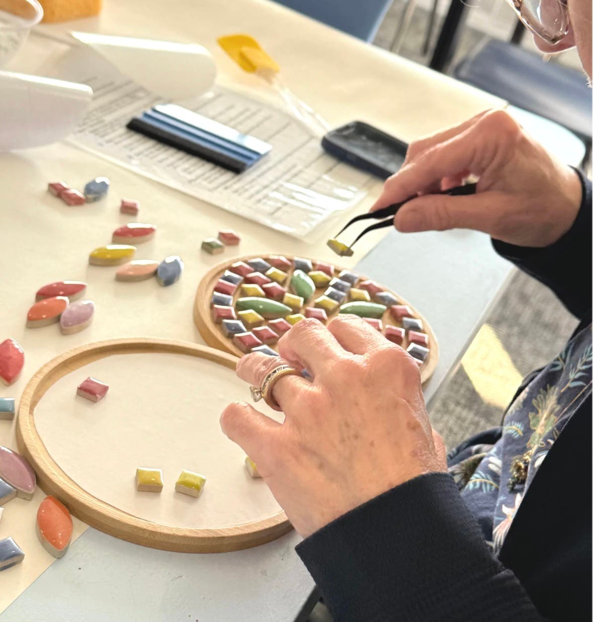 Tiling Workshop - Trivets or Tray