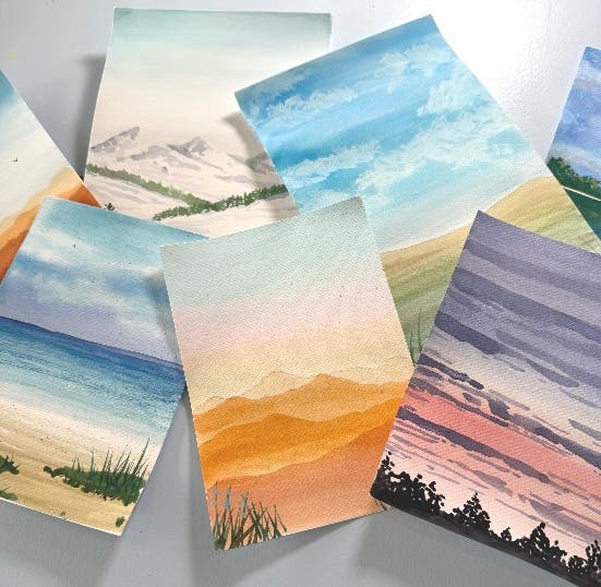 Beginning Watercolor Class