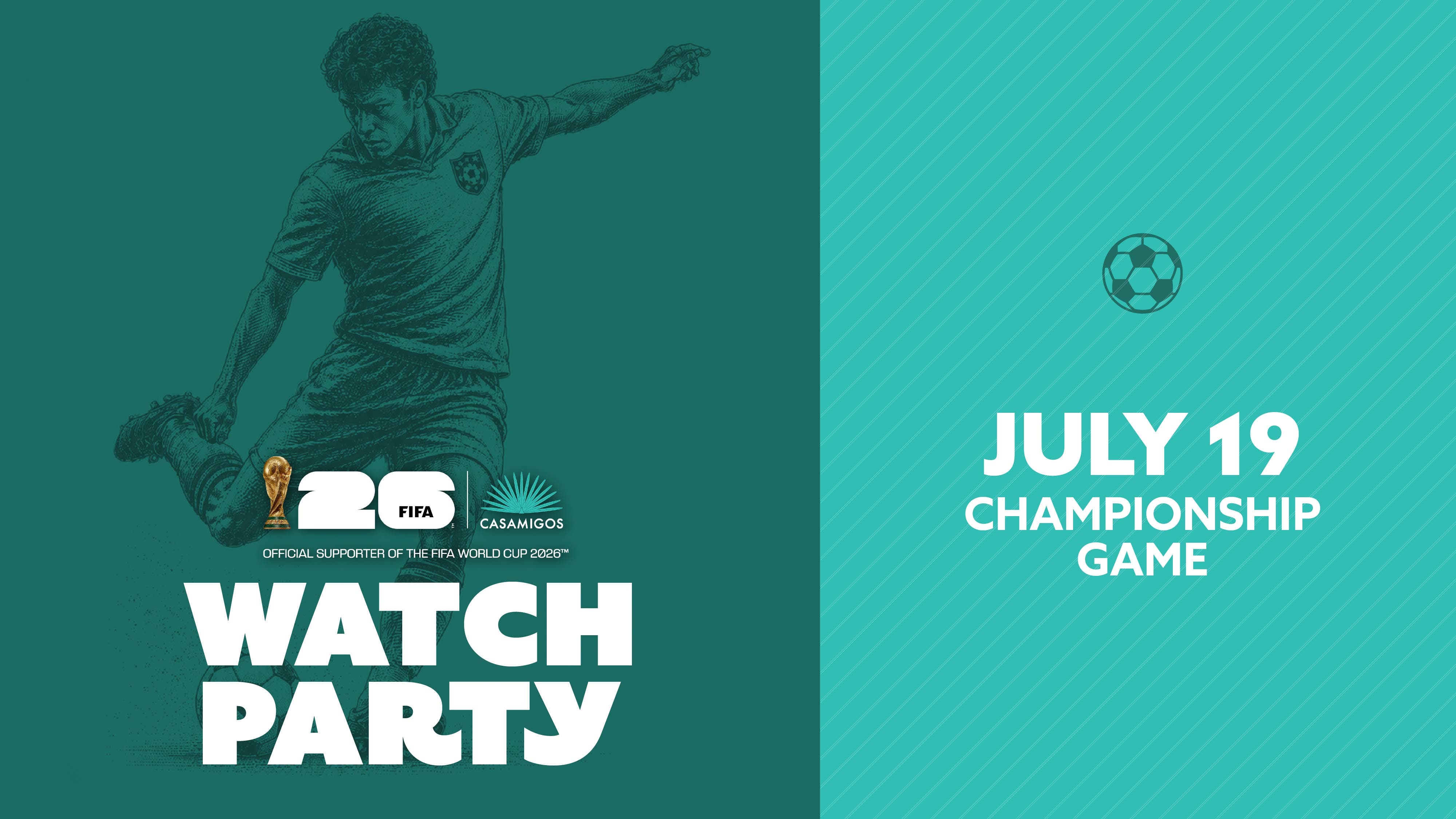 Casamigos Championship Match Watch Party at Legacy Hall