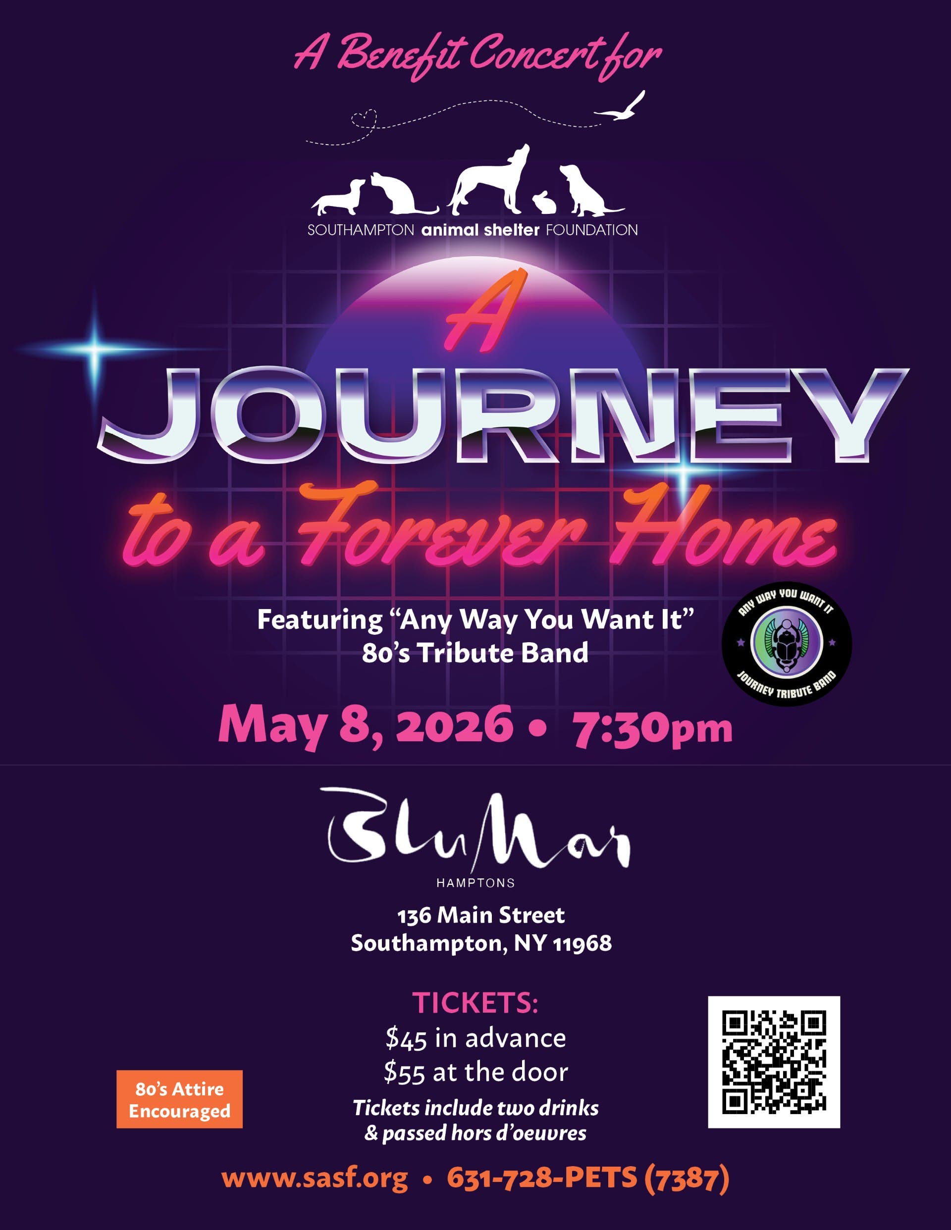 SASF Journey to a Forever Home Concert