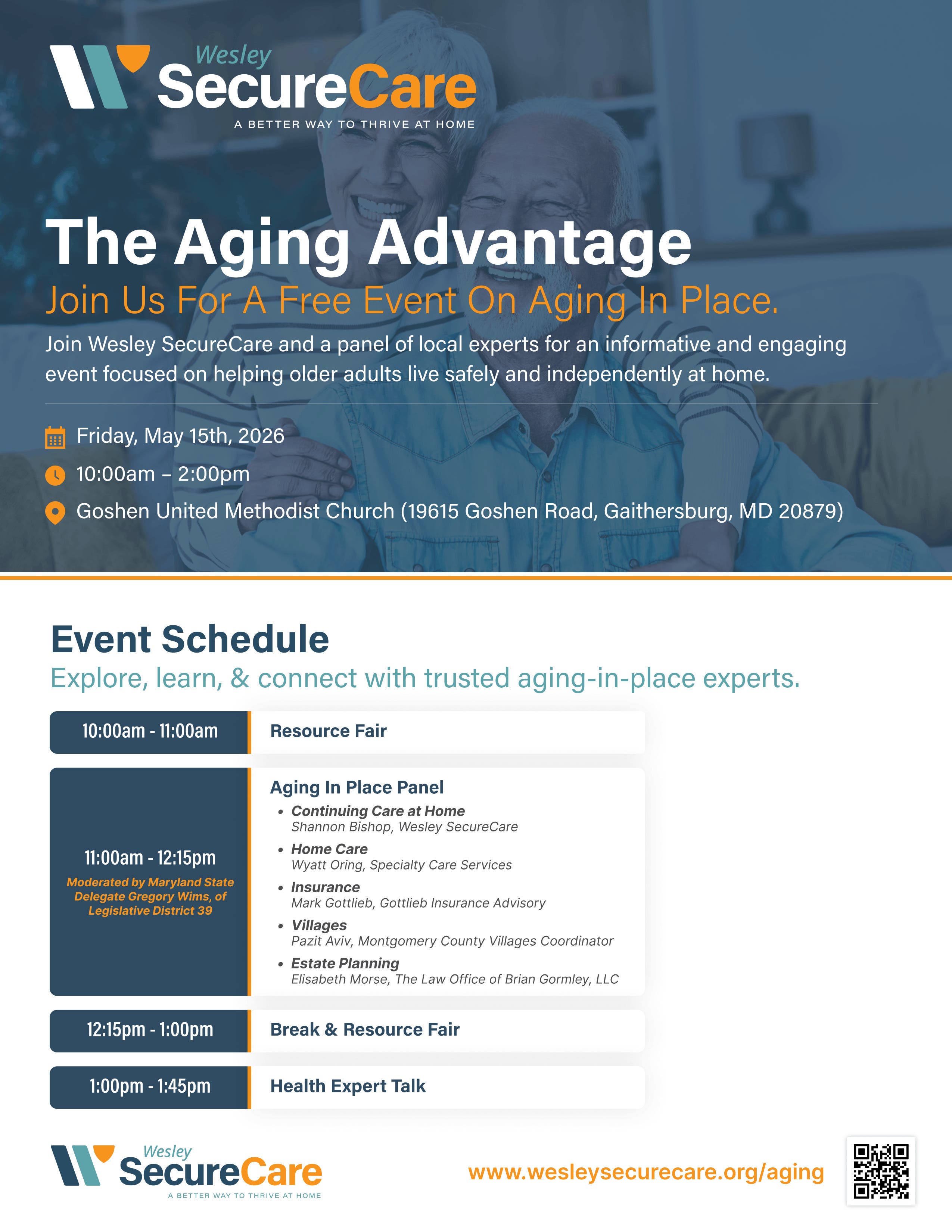 The Aging Advantage: Your Guide to staying Independent, Informed, and In Control