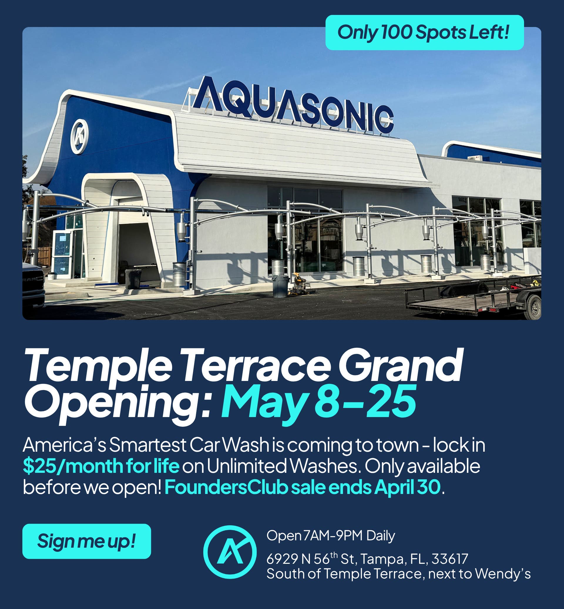 AquaSonic Car Wash Grand Opening 