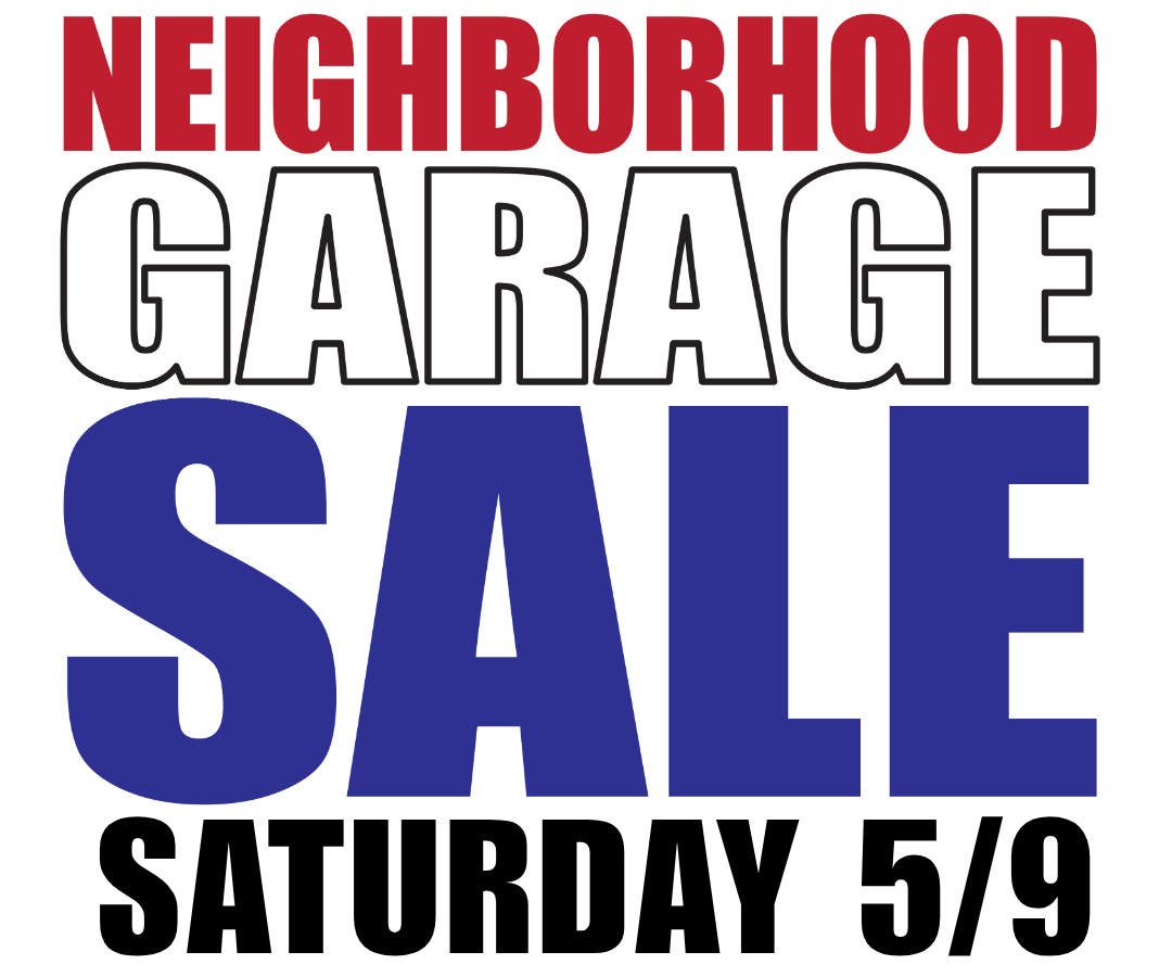 Neighborhood Garage Sale