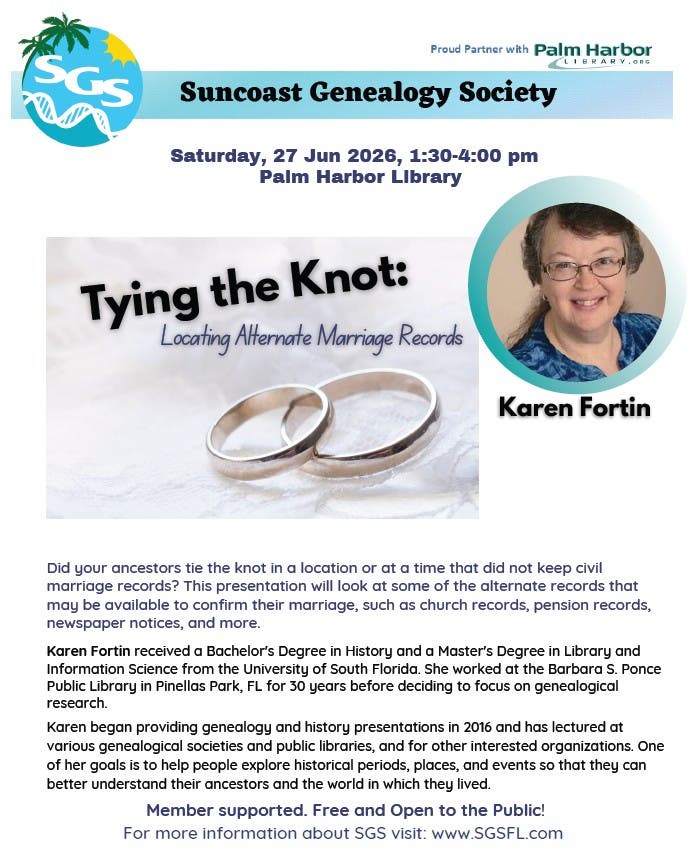 Tying the Knot: Locating Alternate Marriage Records