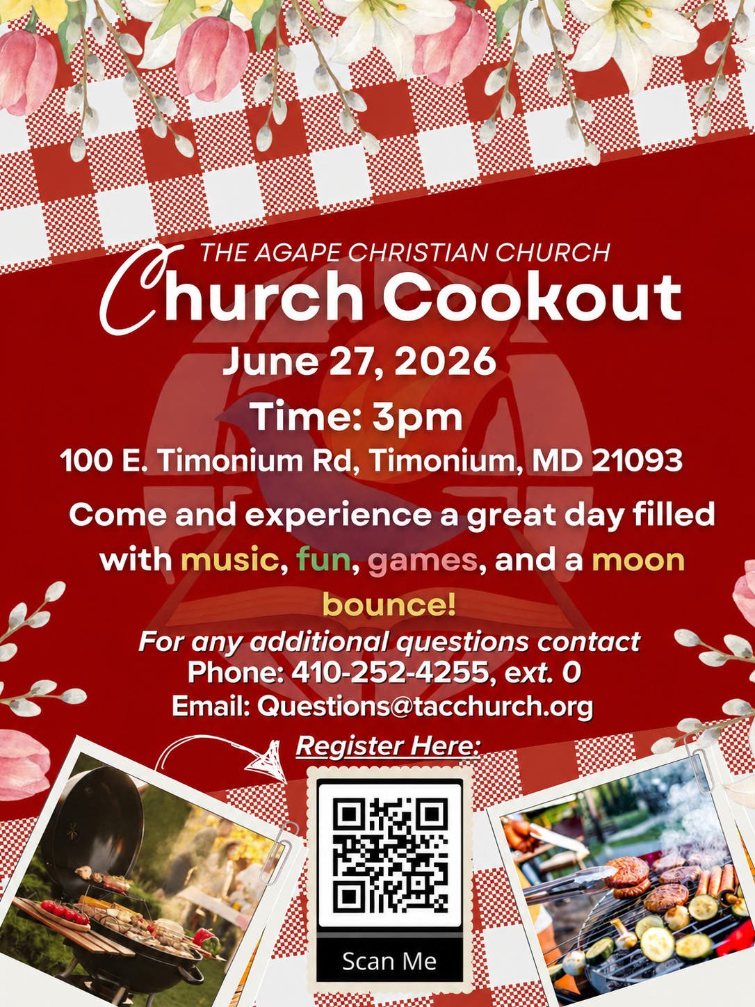 The Agape Christian Church Cookout