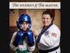 Flashback to her Green Belt days! This photo was taken right after her amazing performance at the Regional Championship.
