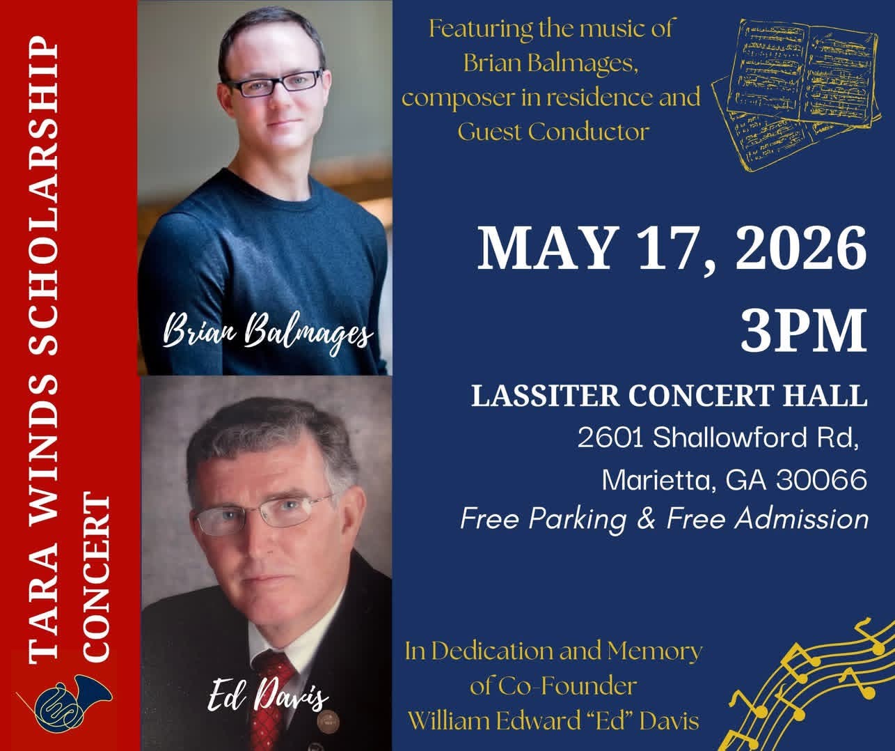 Tara Winds Community Band Scholarship Concert