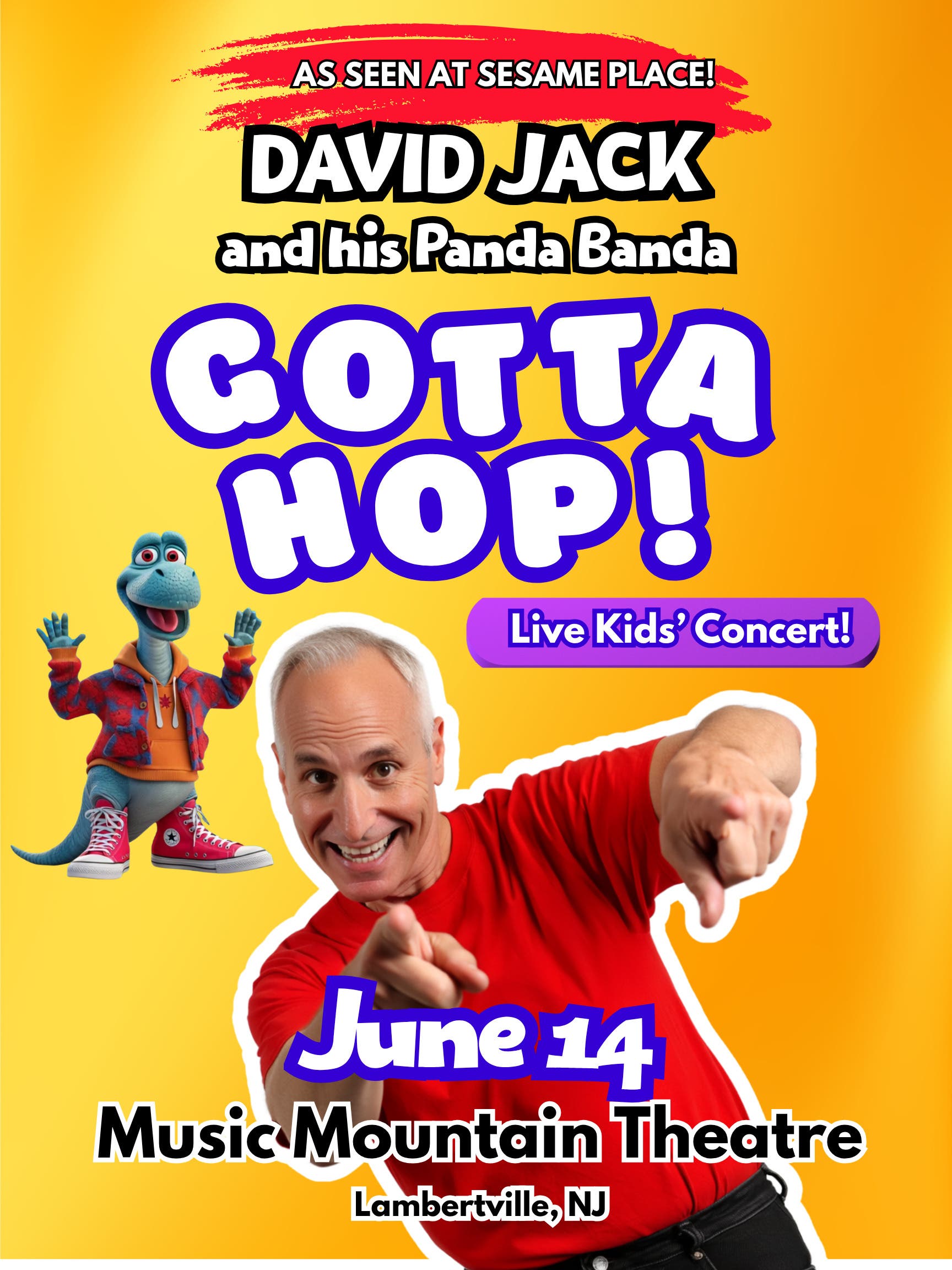 GOTTA HOP - LIVE! Kids' Concert with David Jack and his Panda Banda