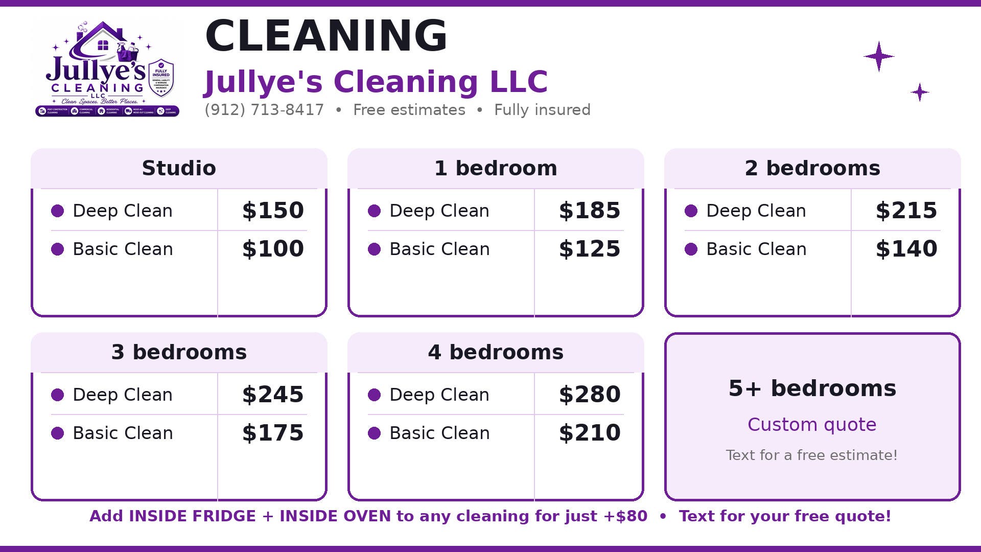 Professional House Cleaning Services – Jullye’s Cleaning LLC