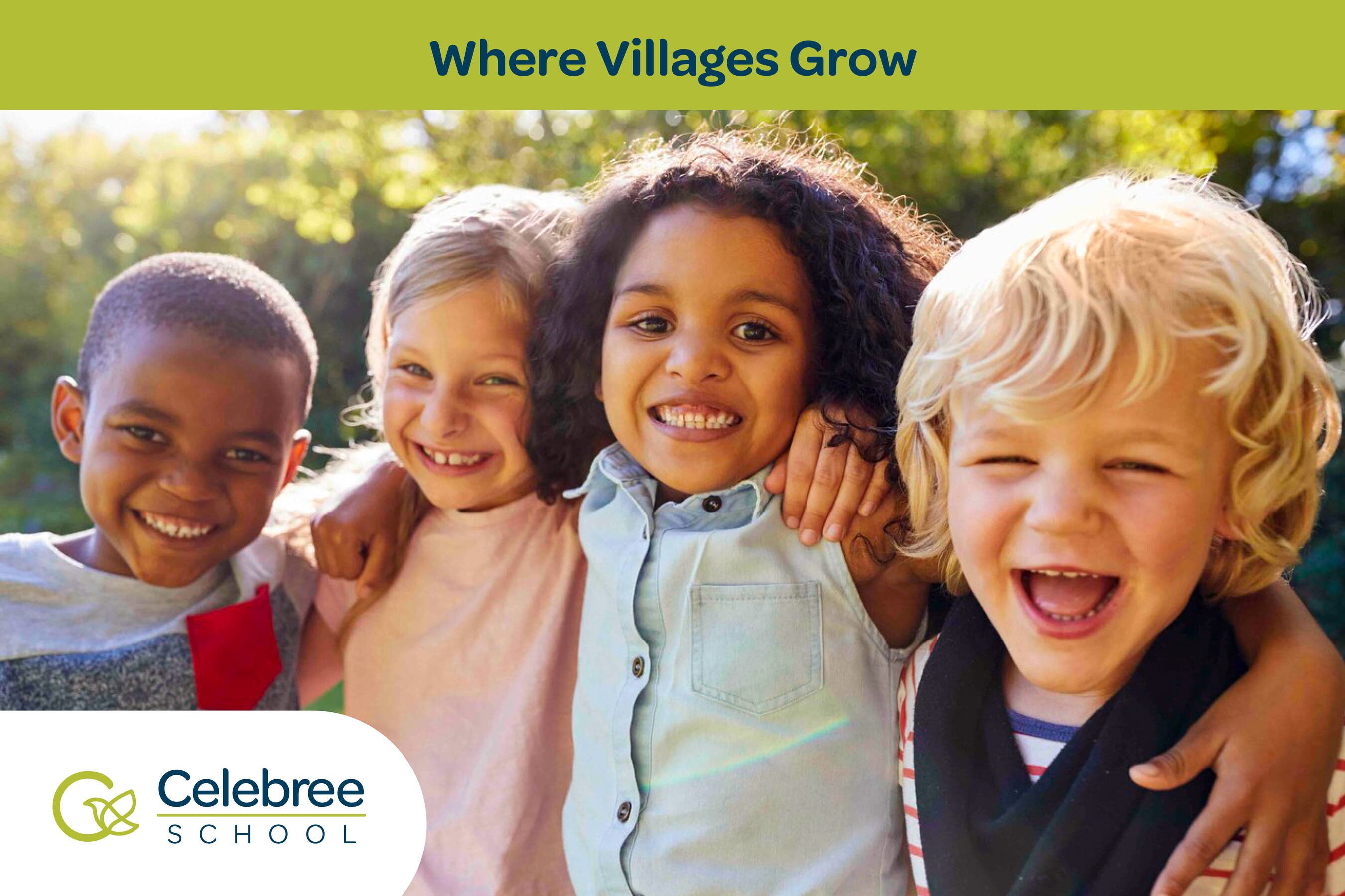 Celebree School Launches NEW “Where Villages Grow” Campaign 
