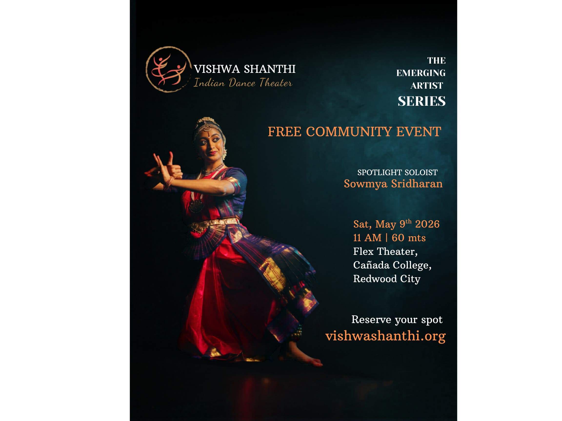 Live Indian Classical Dance – Free Community Event (60 minutes)